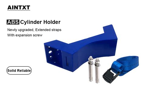 cylinder metallic bracket|wall mounted cylinder brackets.